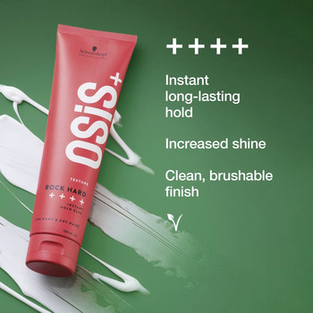 OSIS Rock Hard Ultra Strong Glue - Ultra silný gél na vlasy